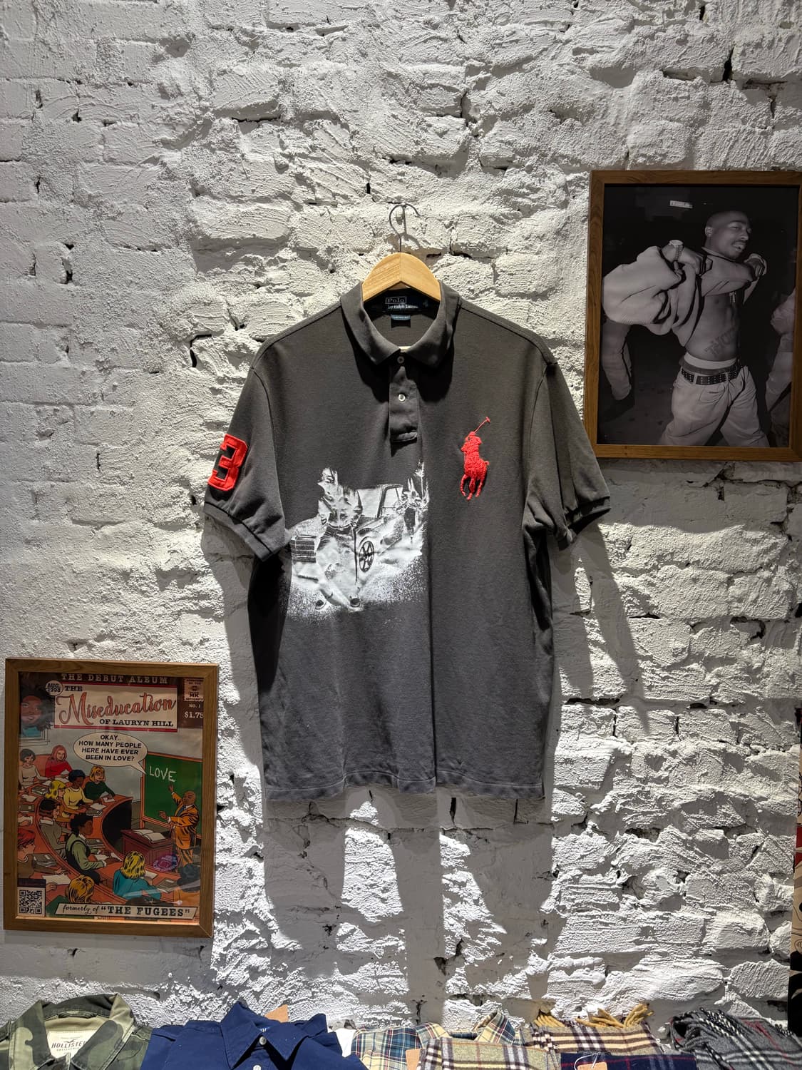 폴로 빅포니 커스텀 카라반팔티셔츠 상품이미지1