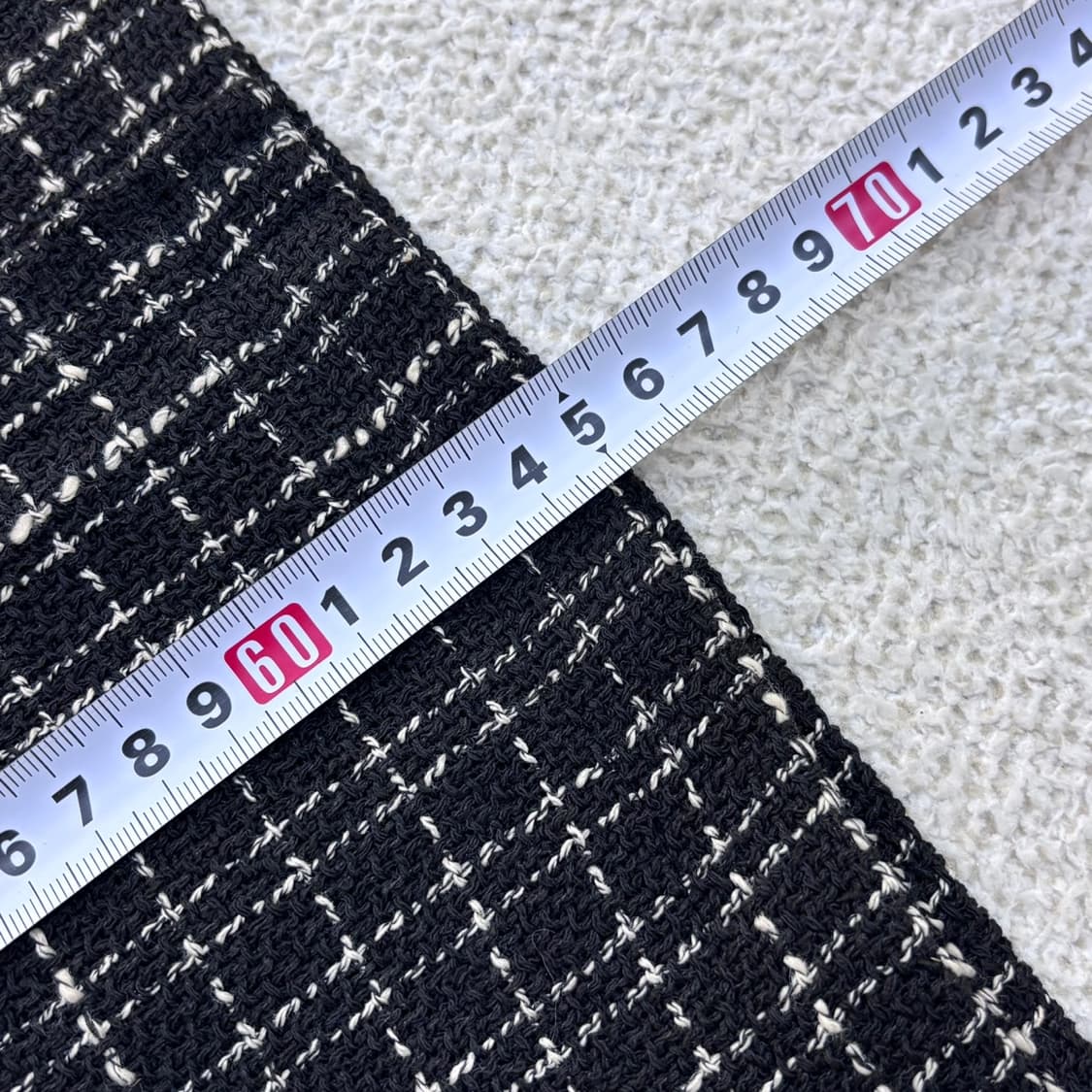 L 새상품 미쏘 트위드 뷔스티에 원피스 0424E 상품이미지6