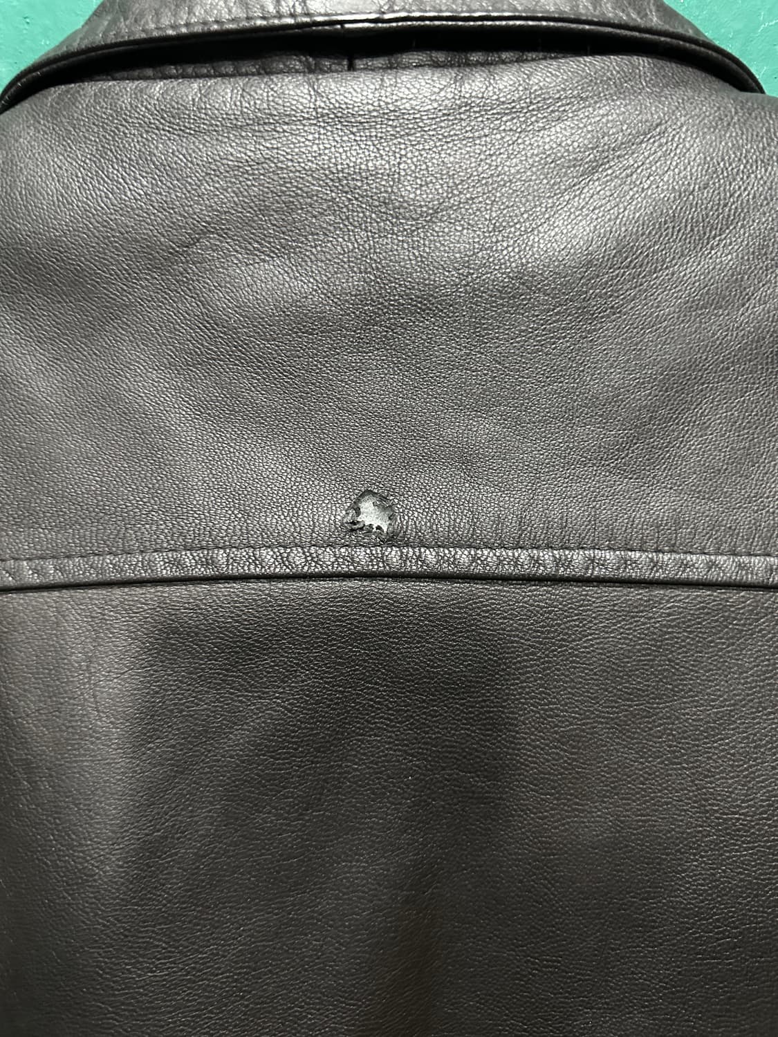 국군 양가죽 A-2자켓 브라운 95-100 상품이미지4