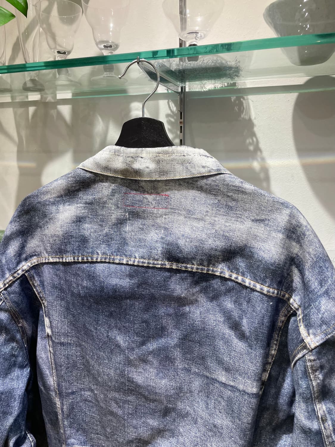 준야와타나베 x 베르베르진 x 리바이스 printed denim jack 상품이미지6