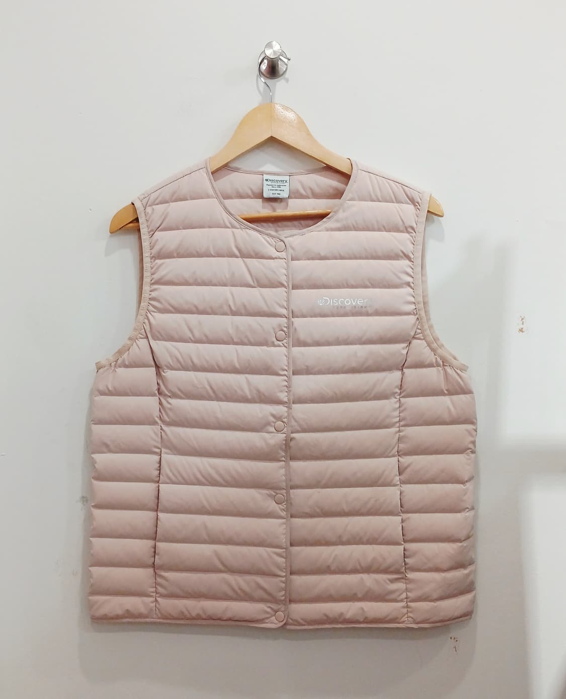 디스커버리 구스다운 경량조끼 상품이미지1