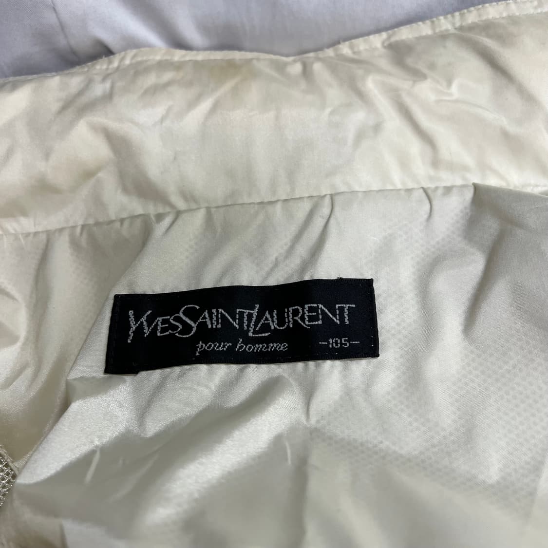 정품 입생로랑 빅로고 자켓 상품이미지5