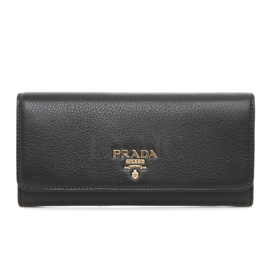 프라다 비텔로 레더 블랙 장지갑 1MH132 플랩지갑 상품이미지1