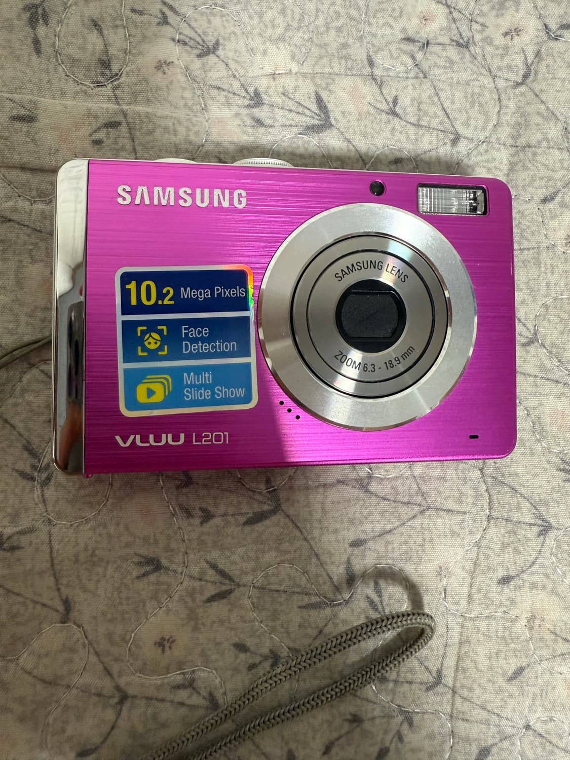 Samsung vluu l201핑크 빈티지디카 디지털카메라 상품이미지1