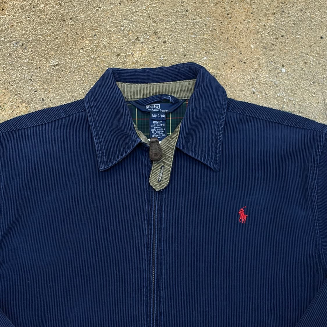 00s 미국빈티지 폴로랄프로렌 코듀로이 헤링본 골덴 스윙자켓 스윙탑 상품이미지3