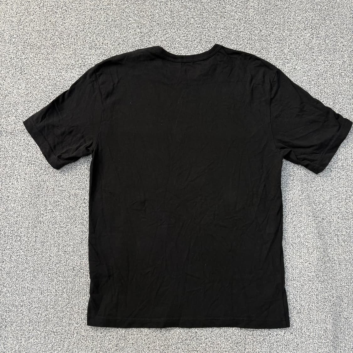 M 무신사스탠다드 반팔티 라운드 블랙 0311J 상품이미지3