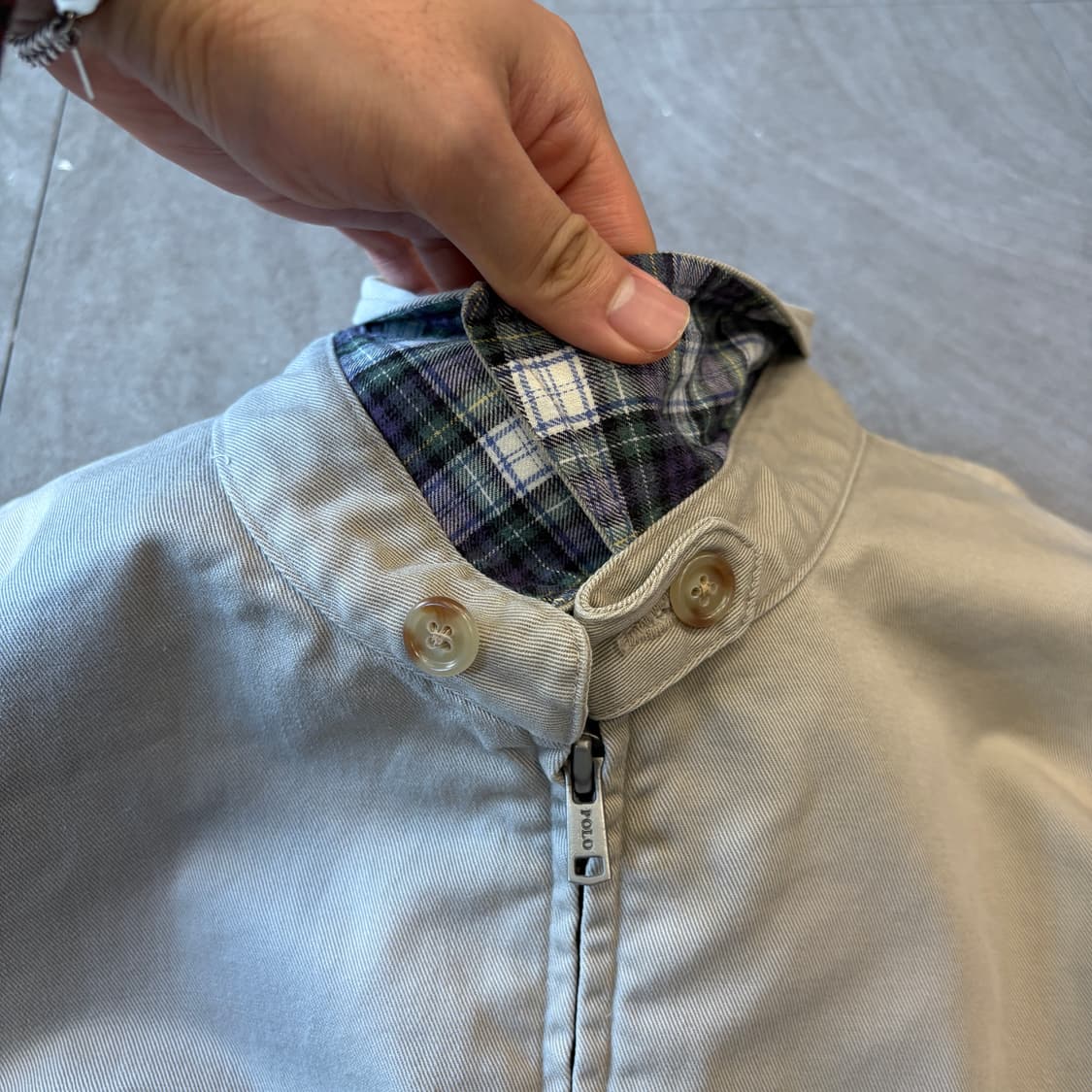 폴로 정품 베이지 스윙톱 자켓 상품이미지9