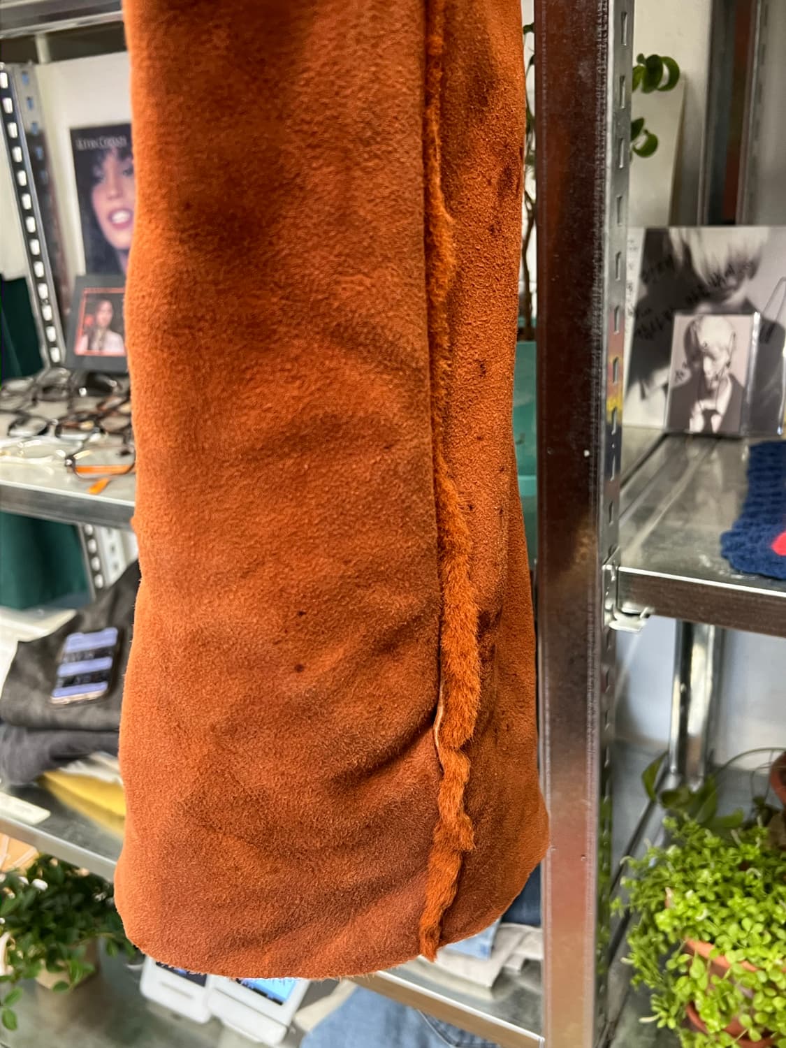 Vintage Brown Shearling Jacket   상품이미지8