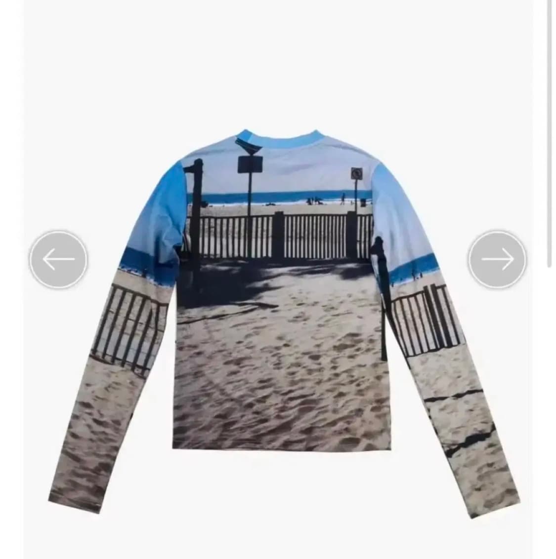 새상품> 루앱 LUAEB 디자이너 브랜드 로스엔젤레스 라운드넥 롱 슬리브 상품이미지2