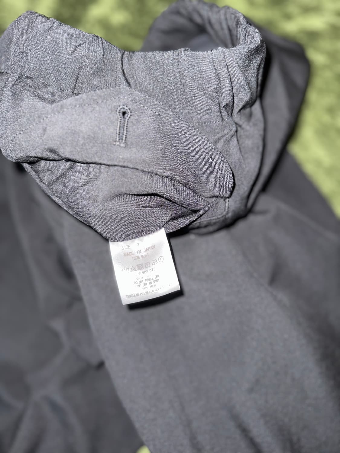 [3] MARKA 마카 Made in Japan 울 이지 조거 팬츠 상품이미지6