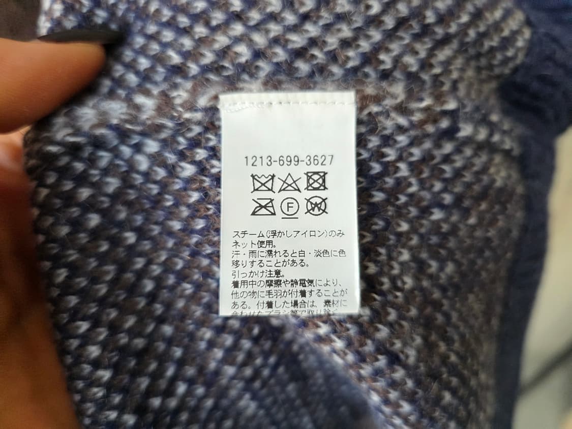 남자 체크니트 상품이미지5