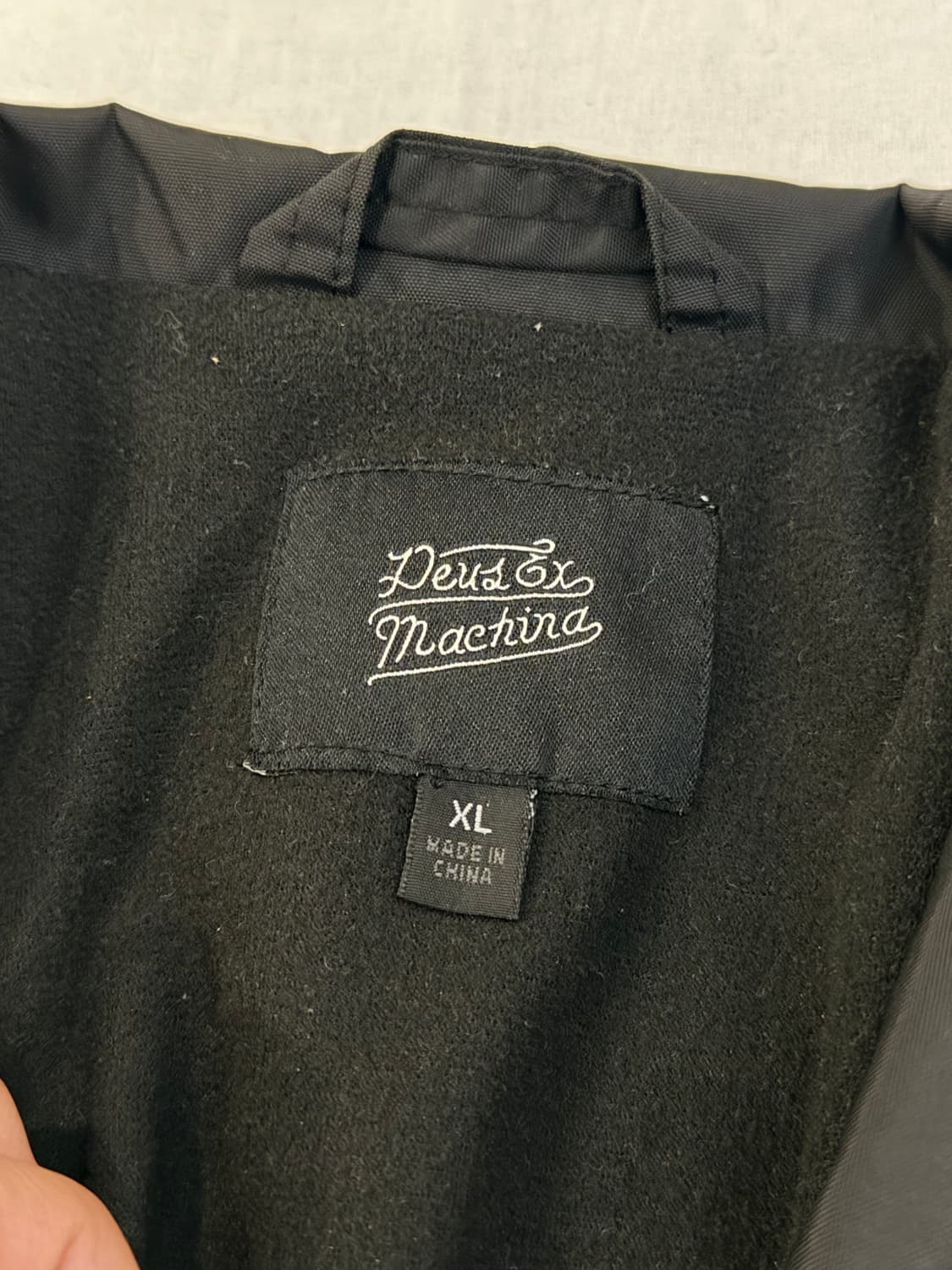 데우스 엑스 마키나 도쿄 아사쿠사 코치자켓 블랙 상품이미지6