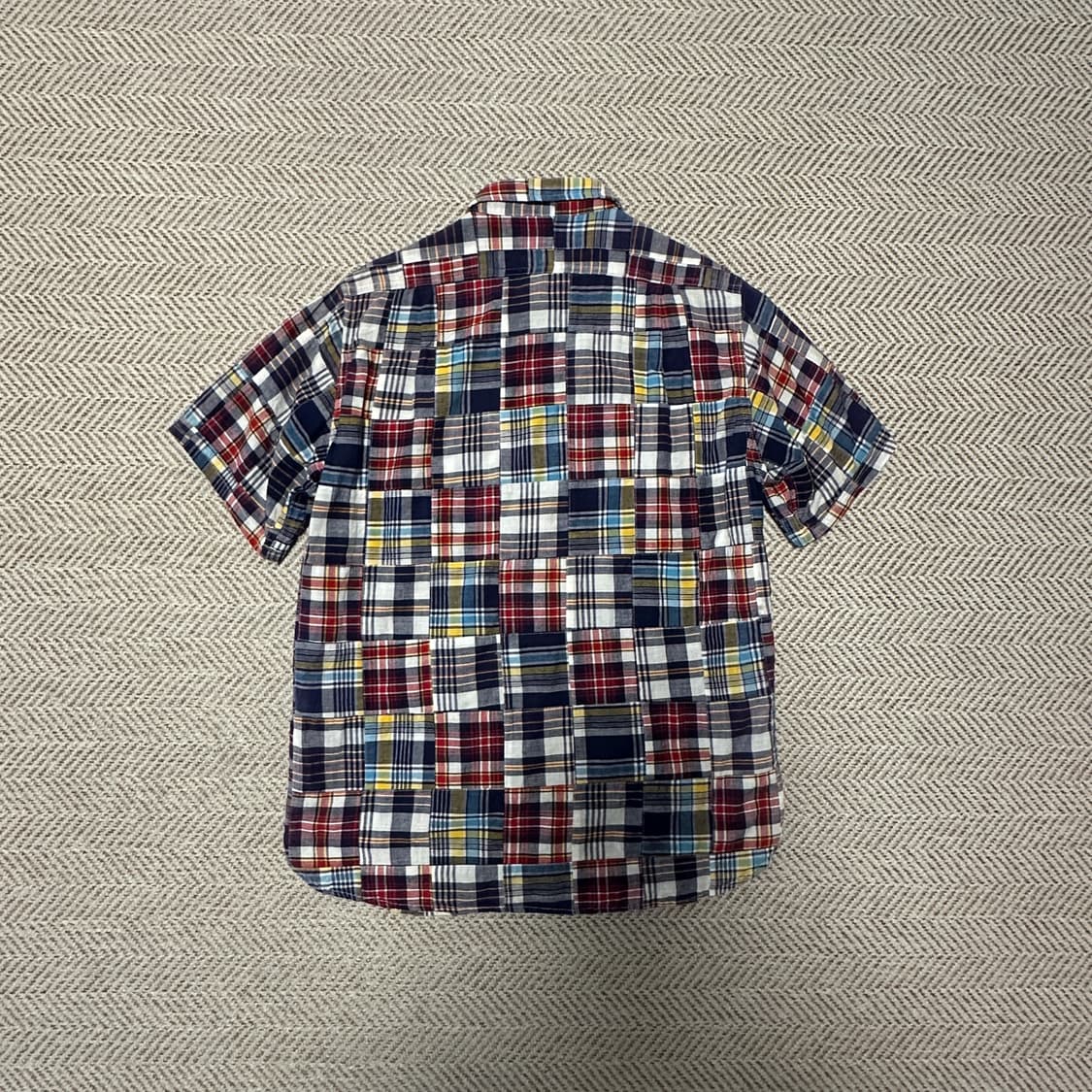 BAPE japan made patchwork shirt 상품이미지2