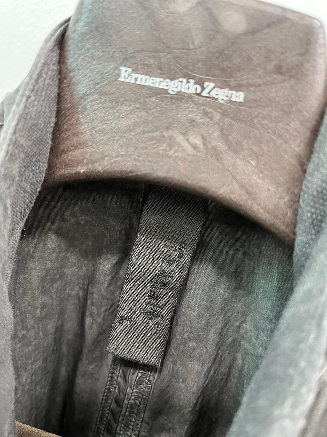 105) 트랜짓 피그먼트 피쉬테일 야상코트 상품이미지8