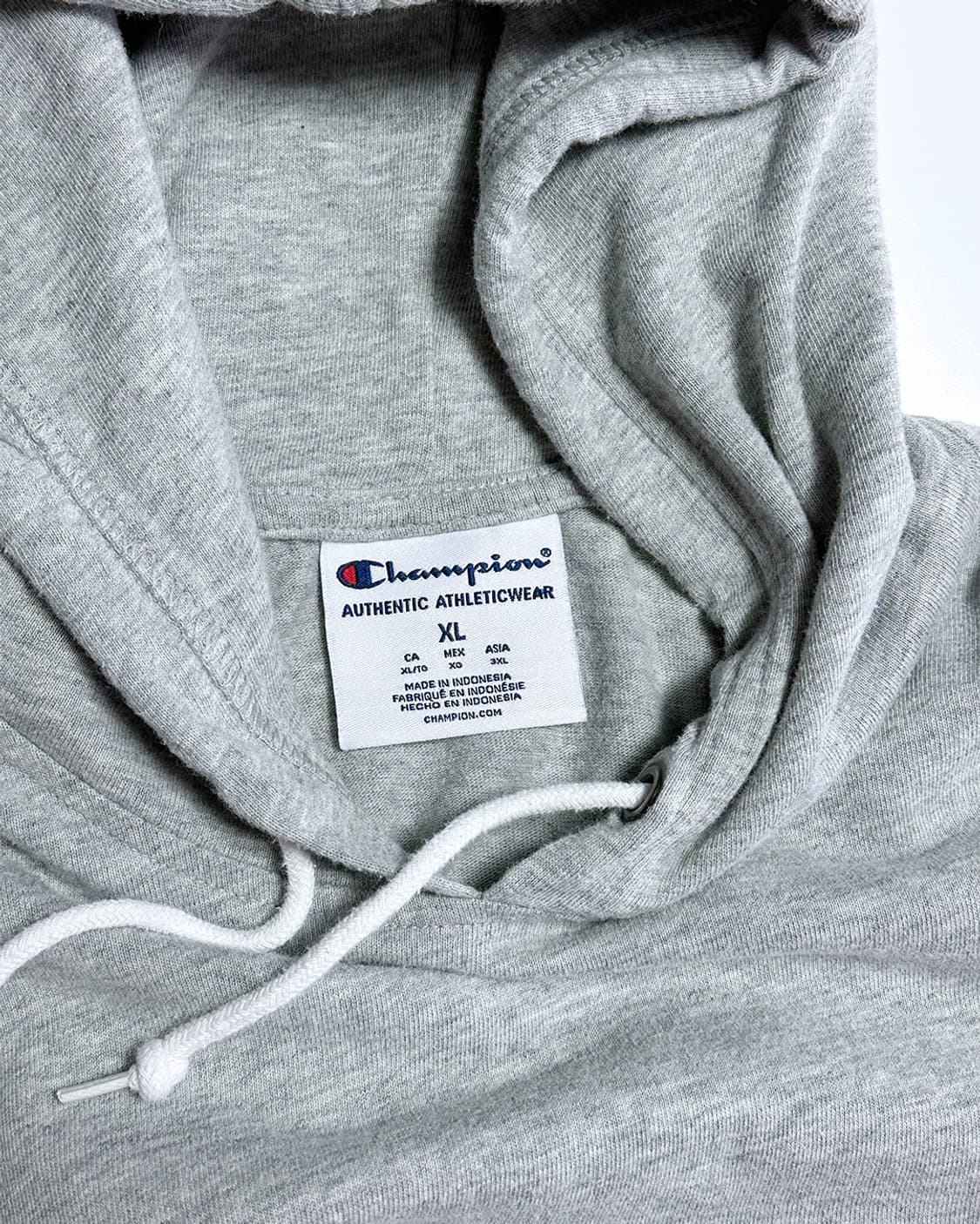 챔피온 후드 슬리브 그레이 상품이미지3
