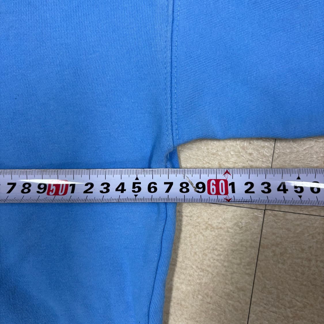 키르시 빅로고 블루 후드티 상품이미지5