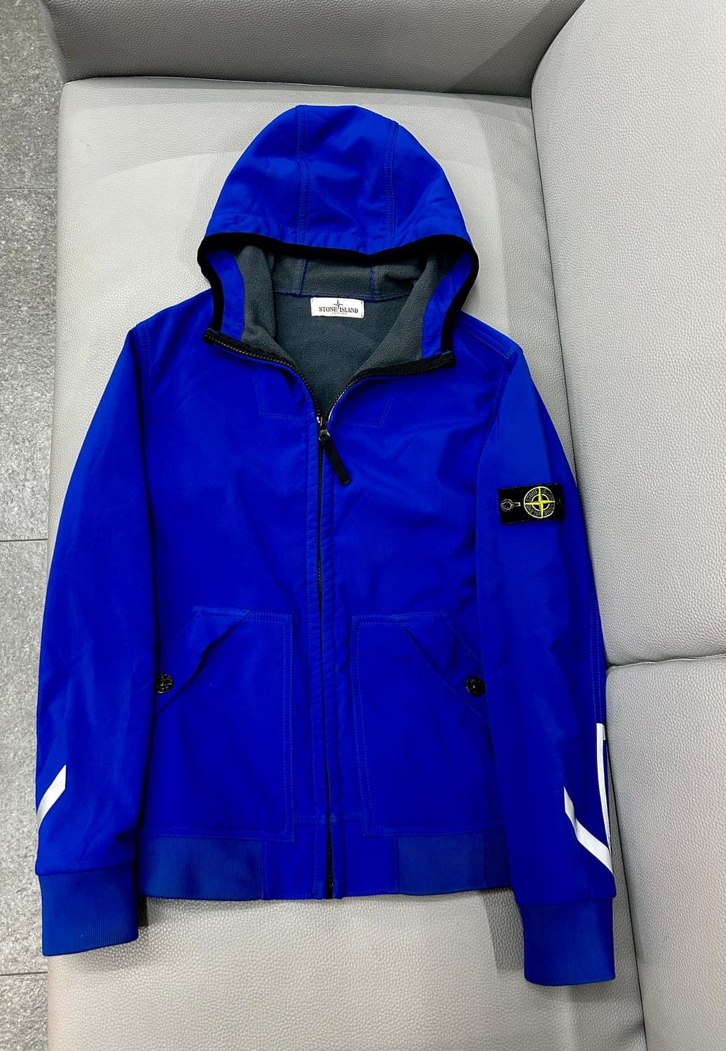 스톤아일랜드 패치 후드 집업자켓(14세/성인55가능) 상품이미지1
