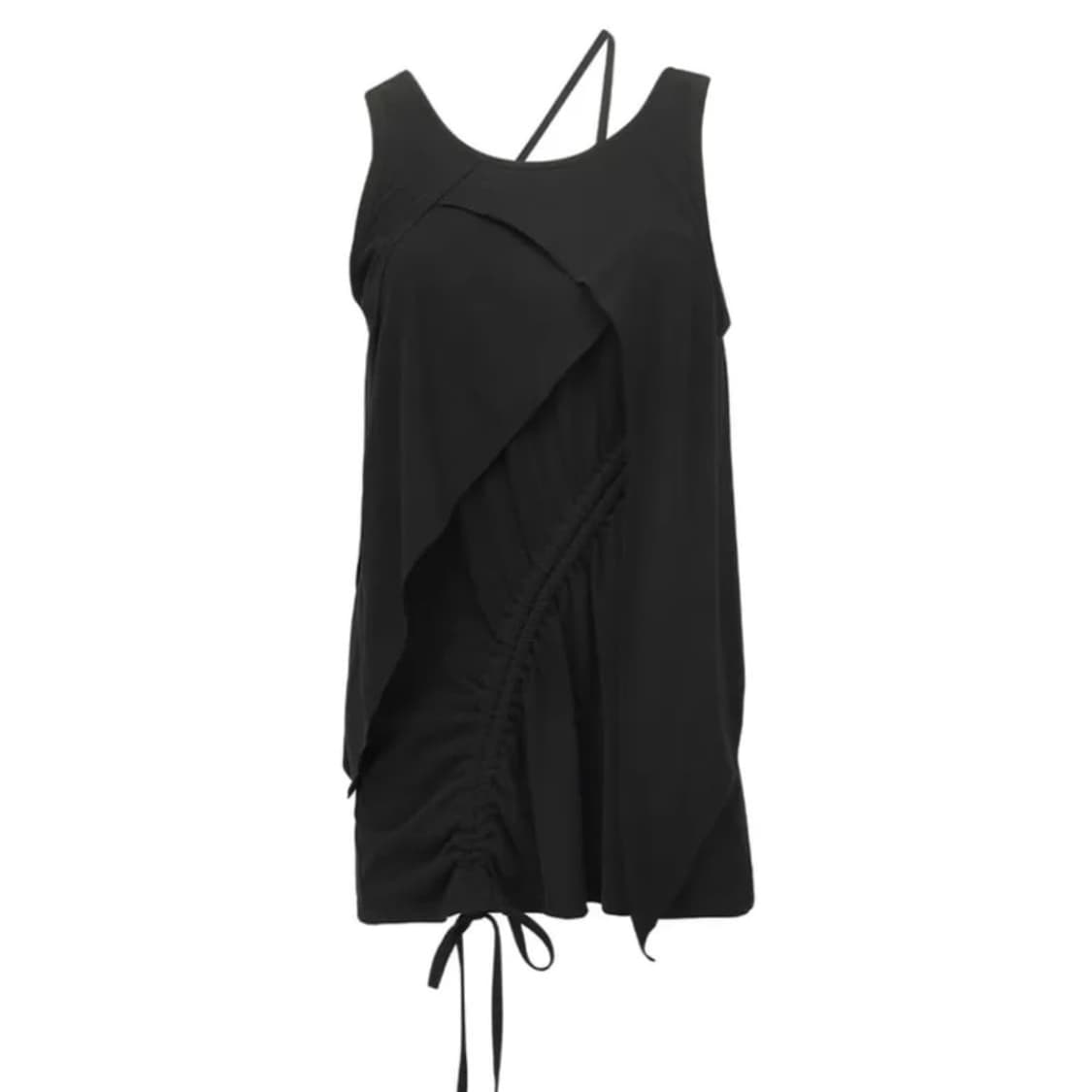 나체 nache SHIRRING LAYERED SLEEVELESS 상품이미지1
