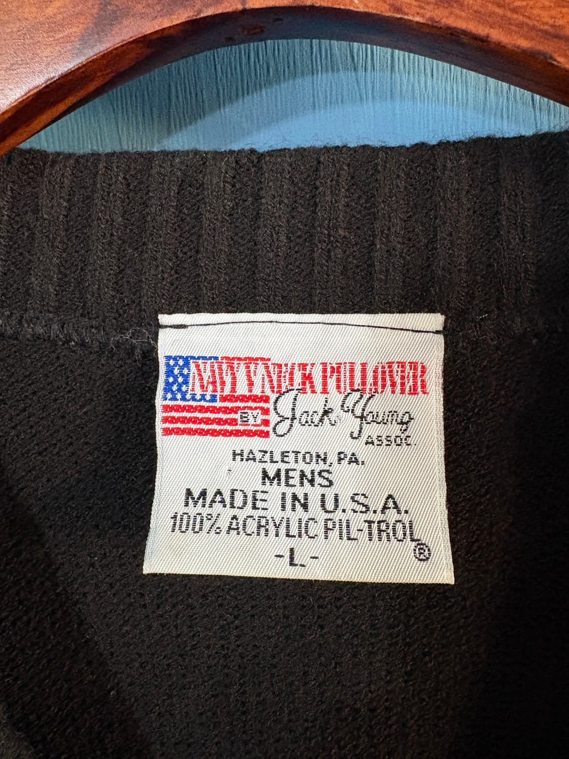 80-90’s USN Commando V neck Service Swea 상품이미지3