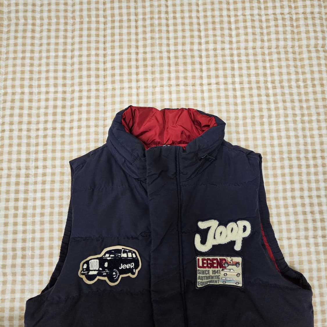 지프 오리털 패딩 베스트 조끼 남자100 상품이미지7