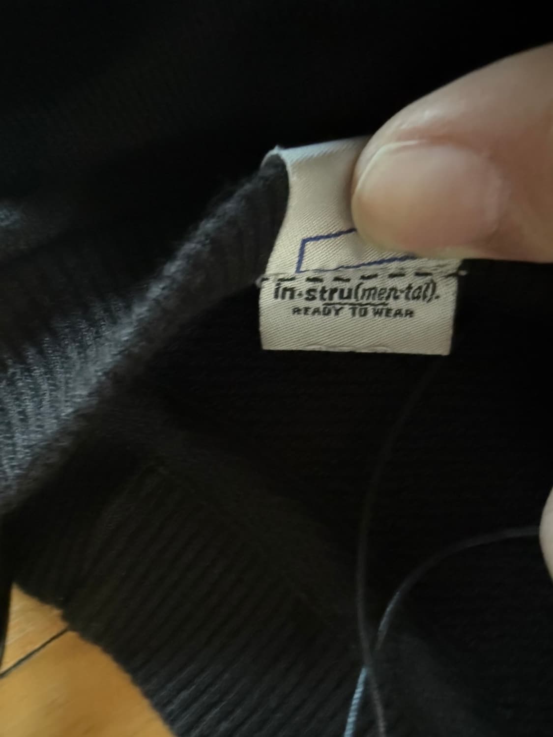 미하라야스히로 프렌치 테리 풀오버 스웨트셔츠 (인스투루멘트) 상품이미지7