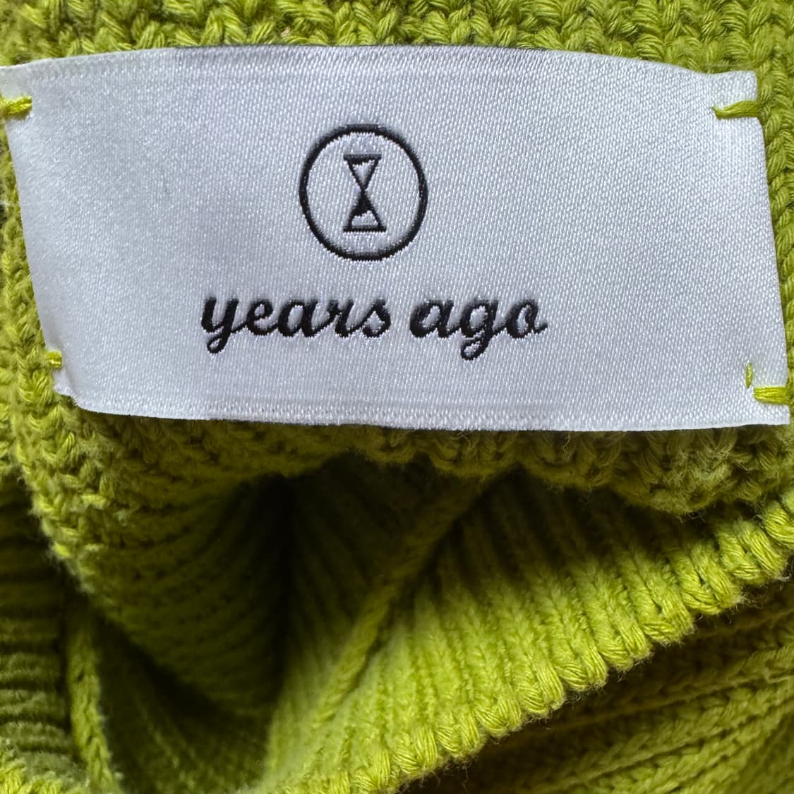 이얼즈어고 패치니트 그린 M 상품이미지3