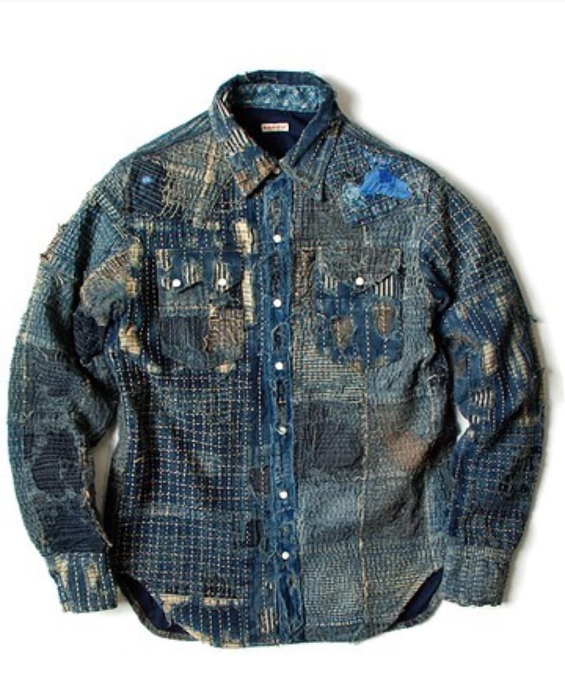 [KAPITAL] NORA × KAYA BORO 웨스턴 셔츠 4사이즈 상품이미지1