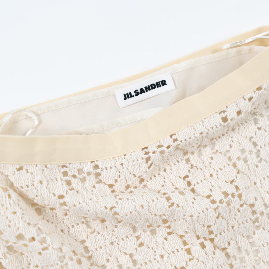 [Jil Sander] 2-Way 마크라메 레이어드 스커트 상품이미지1