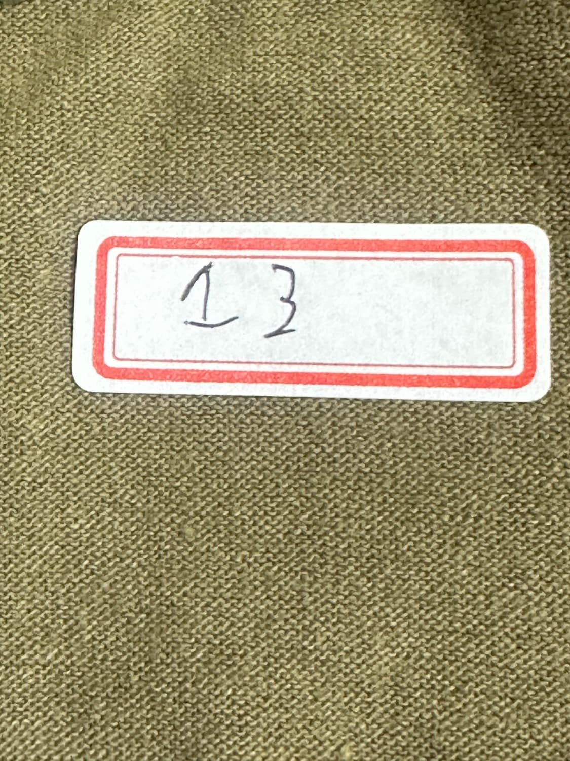 미군 카키색 라운드 반팔 티셔츠 (L) (13) (만원샵) 상품이미지5