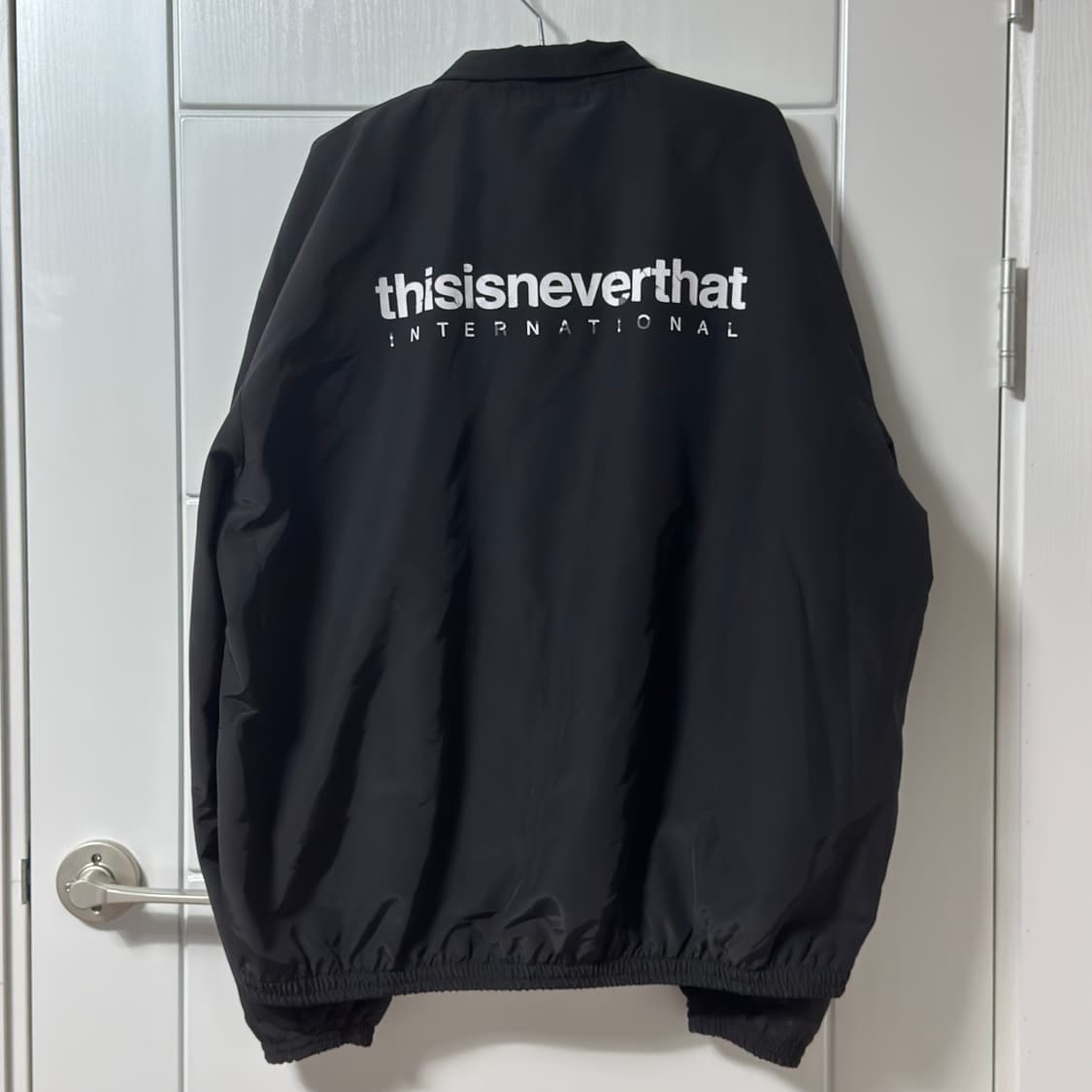디스이즈네버댓 블랙 바람막이 자켓 상품이미지7