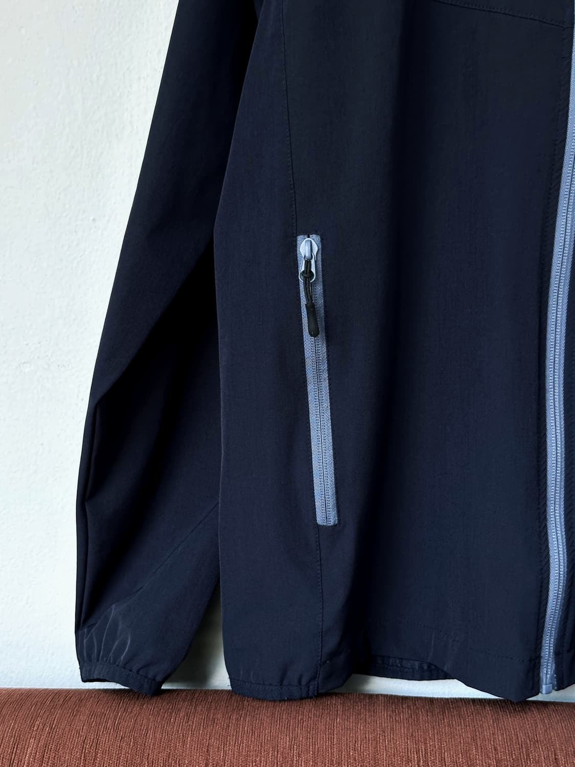 Stretched nylon poly wind parka 상품이미지3