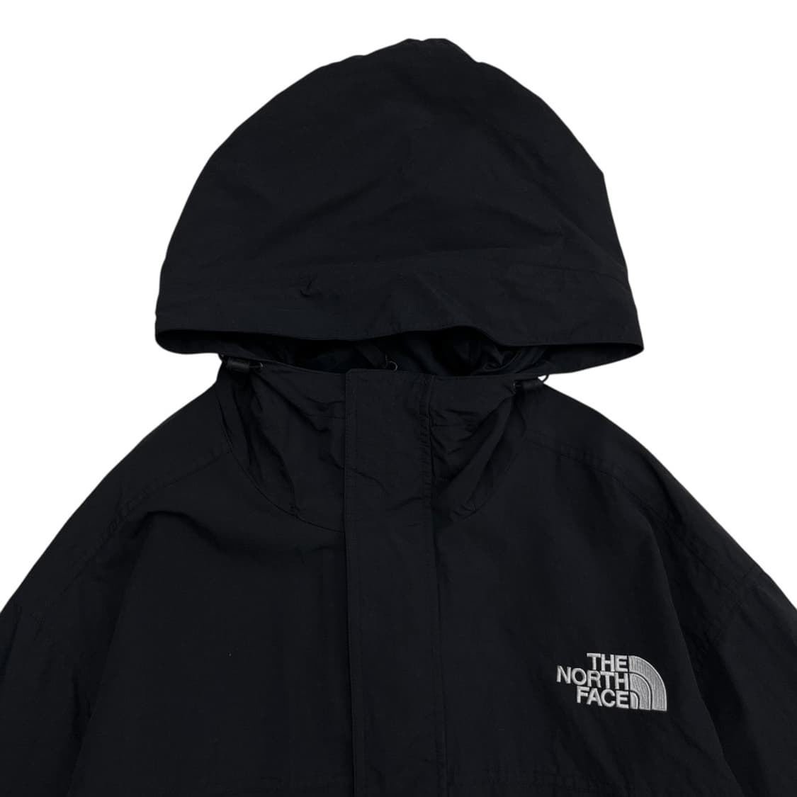 노스페이스 사이드패치 로고 블랙 후드 바람막이 2XL 상품이미지4