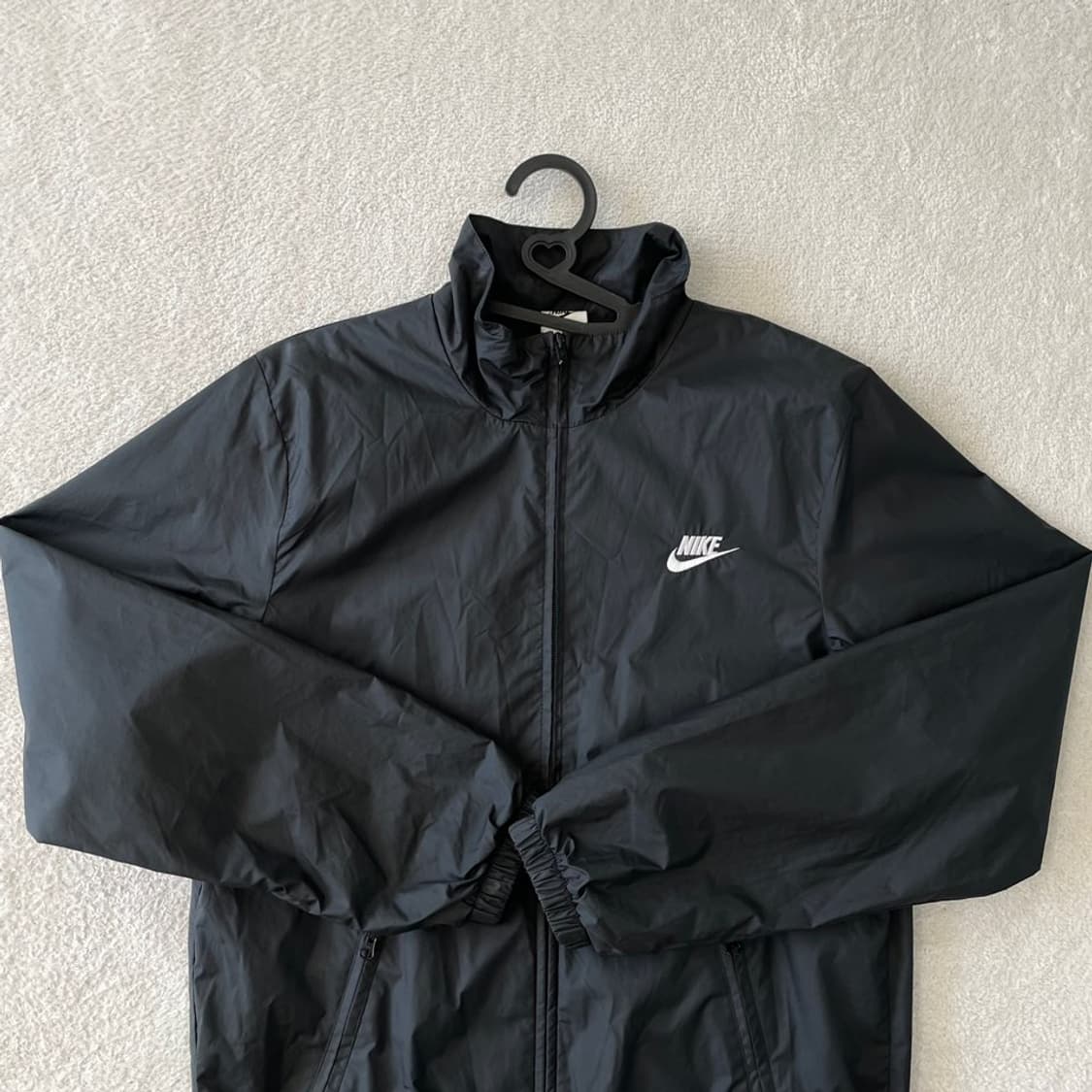 S 나이키 NSW 클럽 풀집 우븐 바람막이 자켓 90 상품이미지3