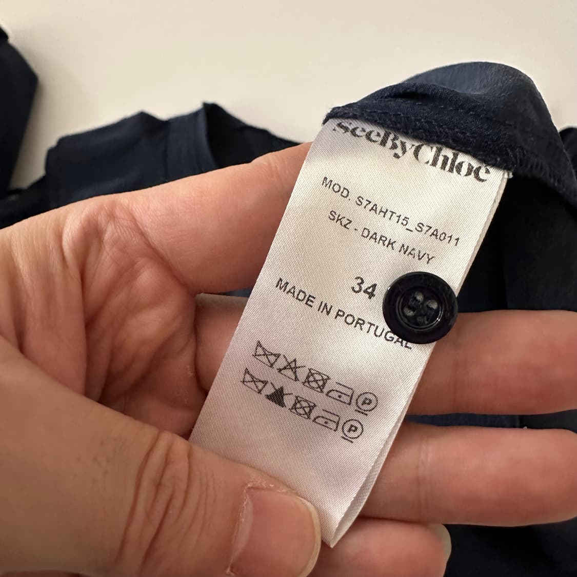 시바이클로에 see by chloe 실크 블라우스 상품이미지7