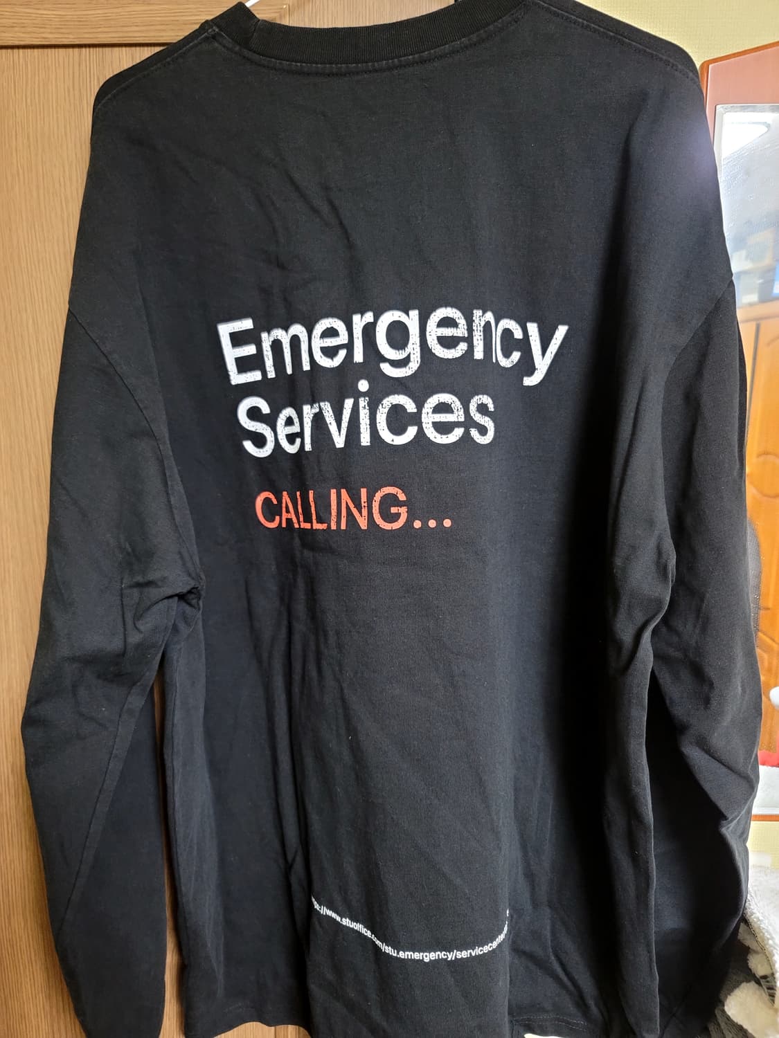 에스티유 웨더 사인 롱슬리브 블랙 L 상품이미지2