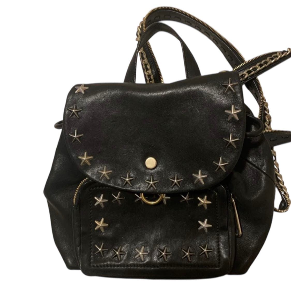 지미추 스타 스터드 체인 백팩 상품이미지2