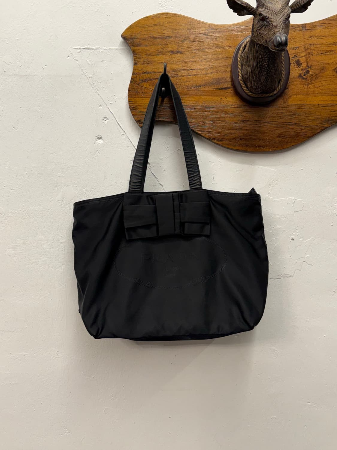 Italy PRADA Tessuto Nylon Tote Bag 상품이미지2