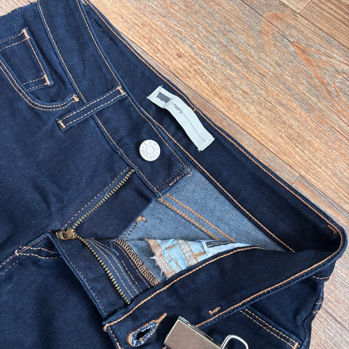 리바이스 레깅스 26 슬림 스키니진 스판 데님 청바지 실루엣 상품이미지5