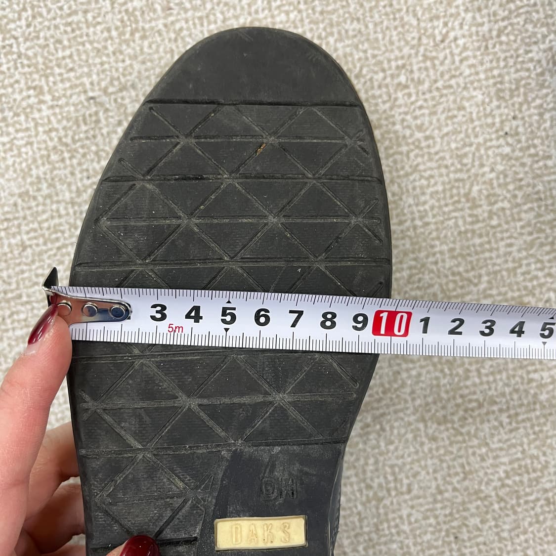 [실측확인] 닥스 컴포트 드라이빙 슈즈 로퍼 신발 0120M1 상품이미지10