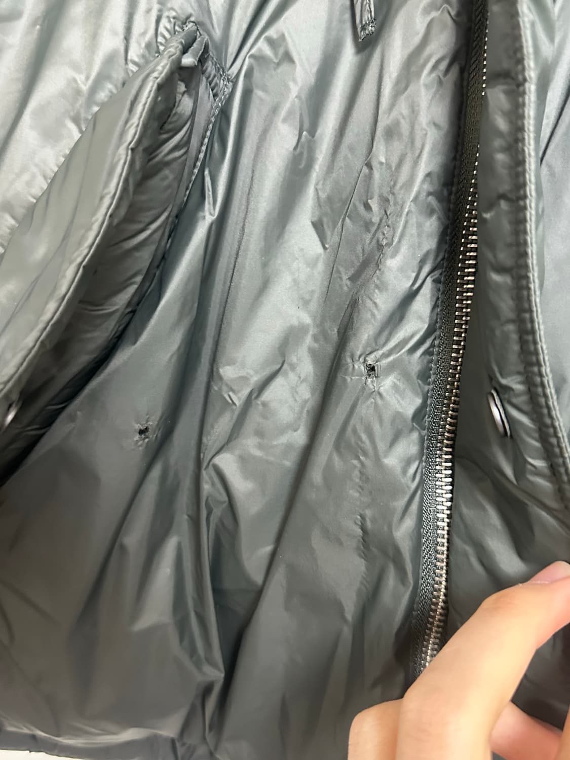 (M) 유스 m 51 푸퍼 패딩 올리브 상품이미지4