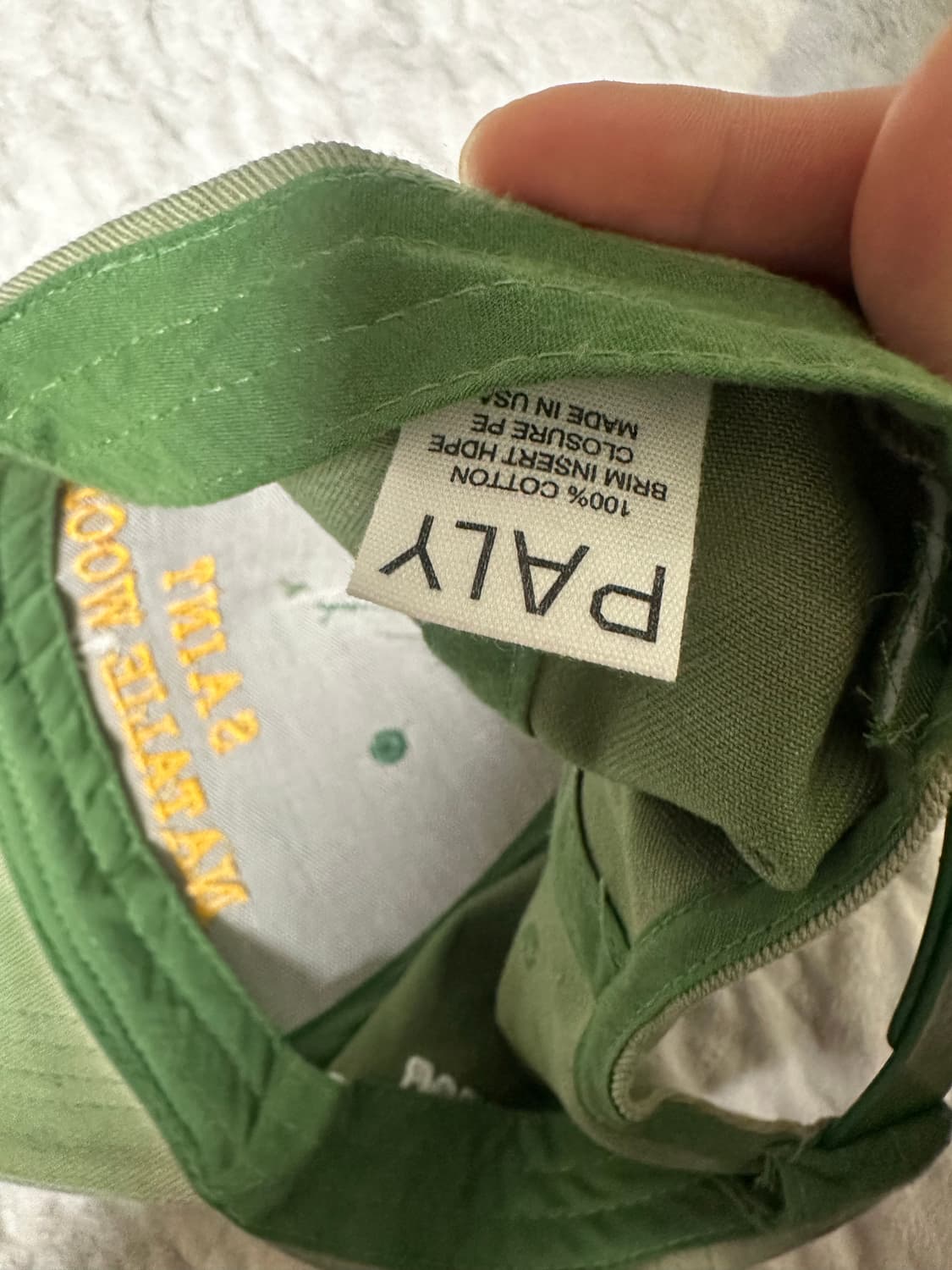 팔리 할리우드 / 세인트 나탈리 우드 캡 / 그린 상품이미지3