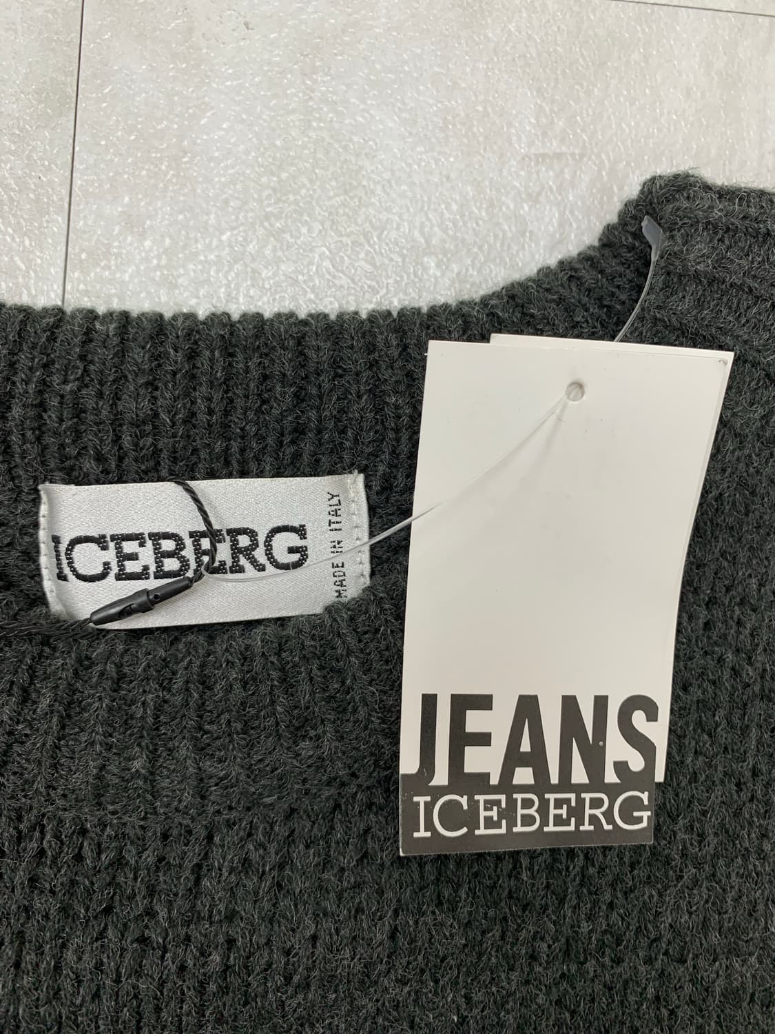 ICEBERG 그레이 니트 #722 상품이미지5
