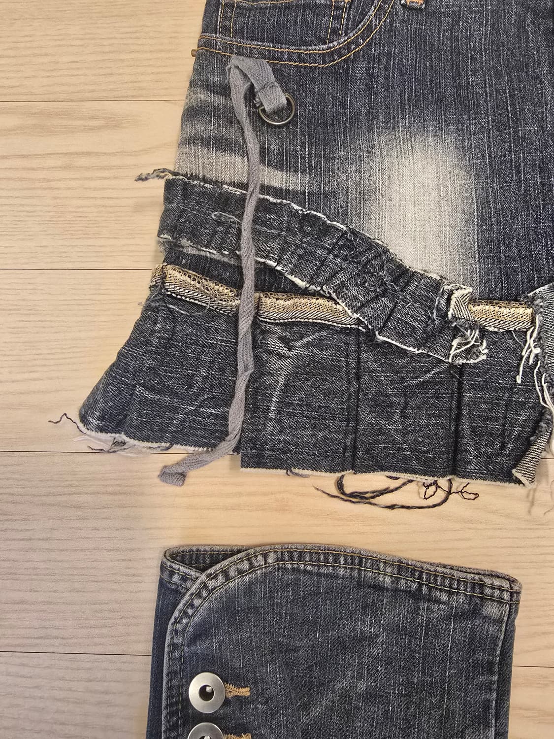 Vintage Custom Reworked Denim Set 상품이미지2