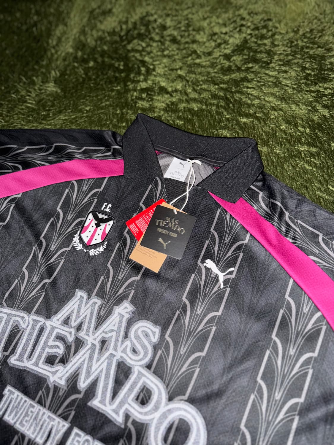 [L] 푸마 X 스켑타 마스 티엠포 콜라보 저지 티셔츠 블랙 상품이미지2