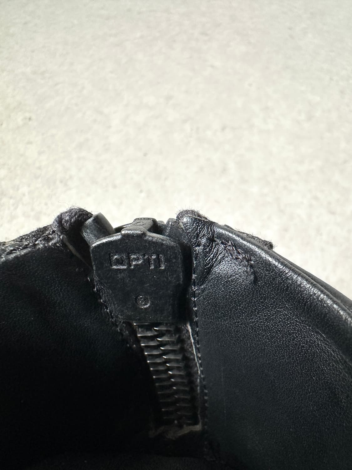 디스퀘어드 블랙푸퍼 레더 지퍼 스니커즈 상품이미지9