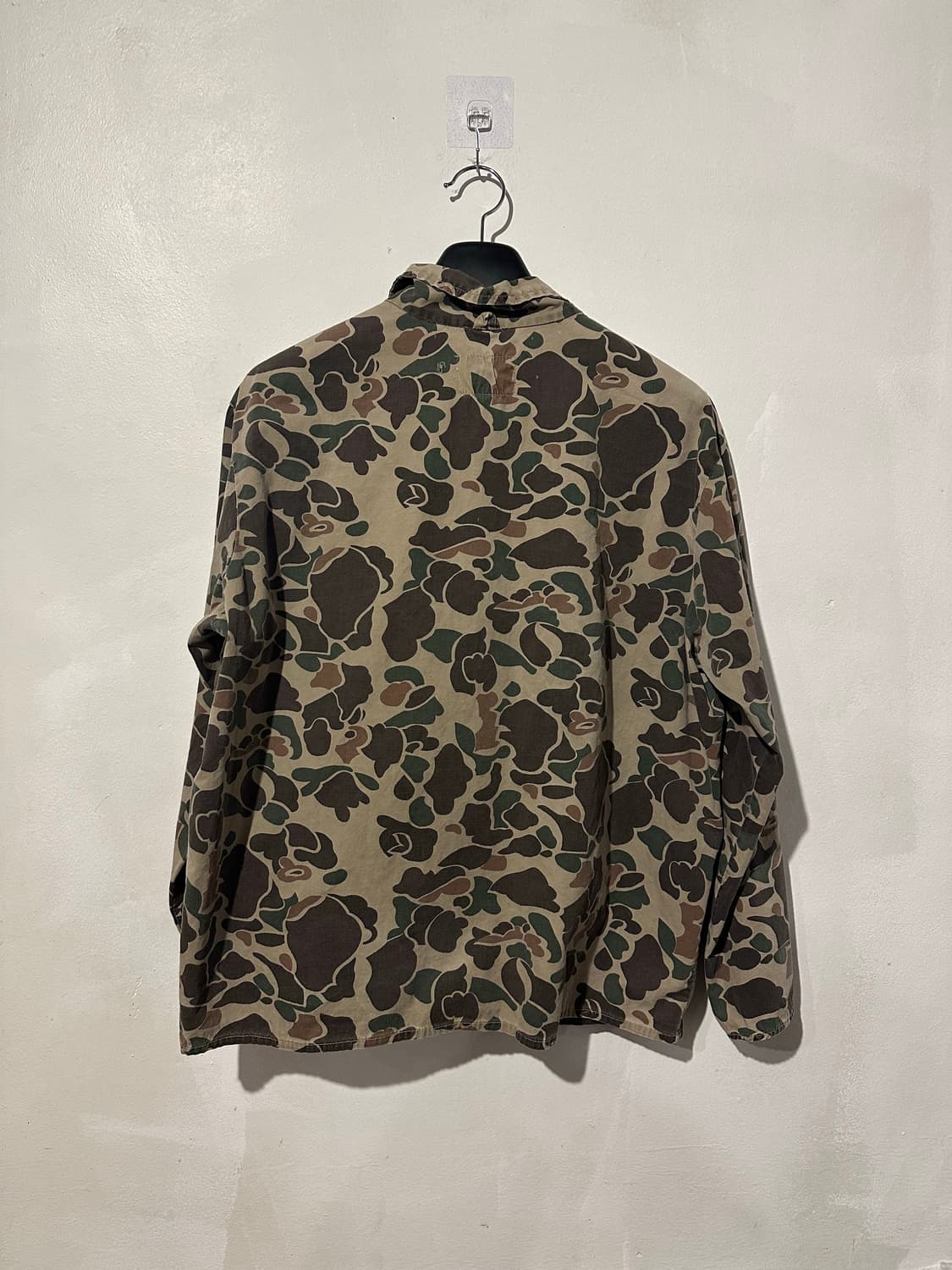 빈티지 60~70s 덕 카모 셔츠  상품이미지2
