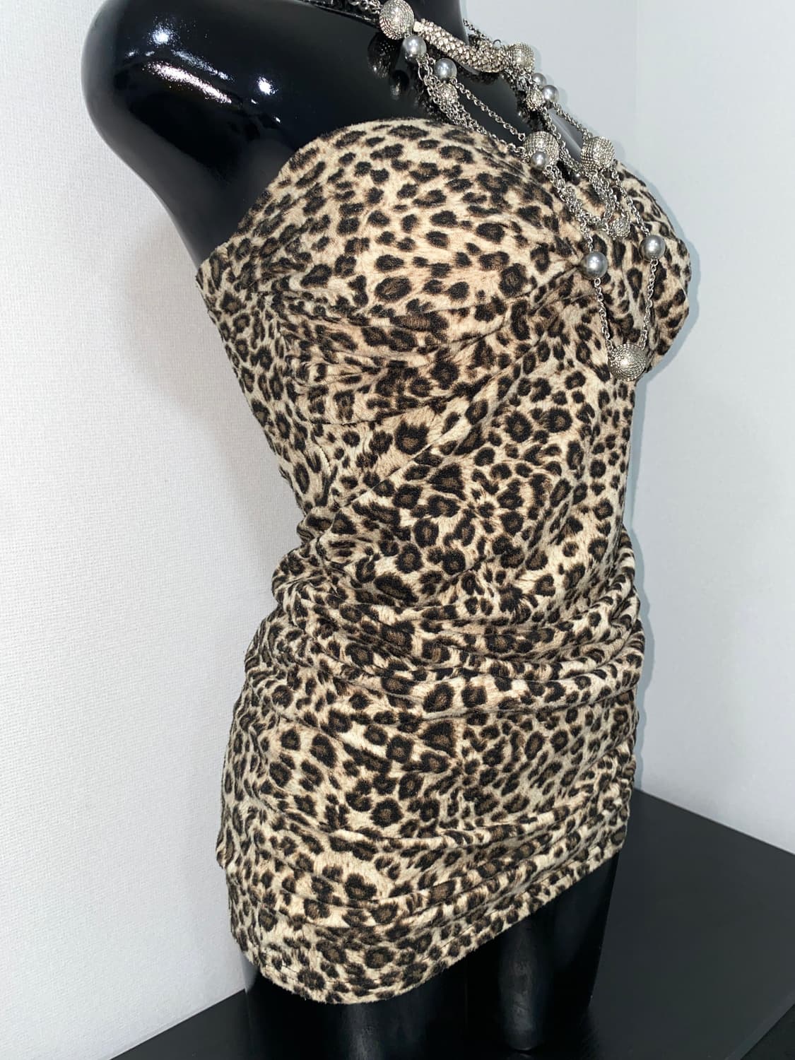 Leopard mini Tube-Dress 상품이미지3