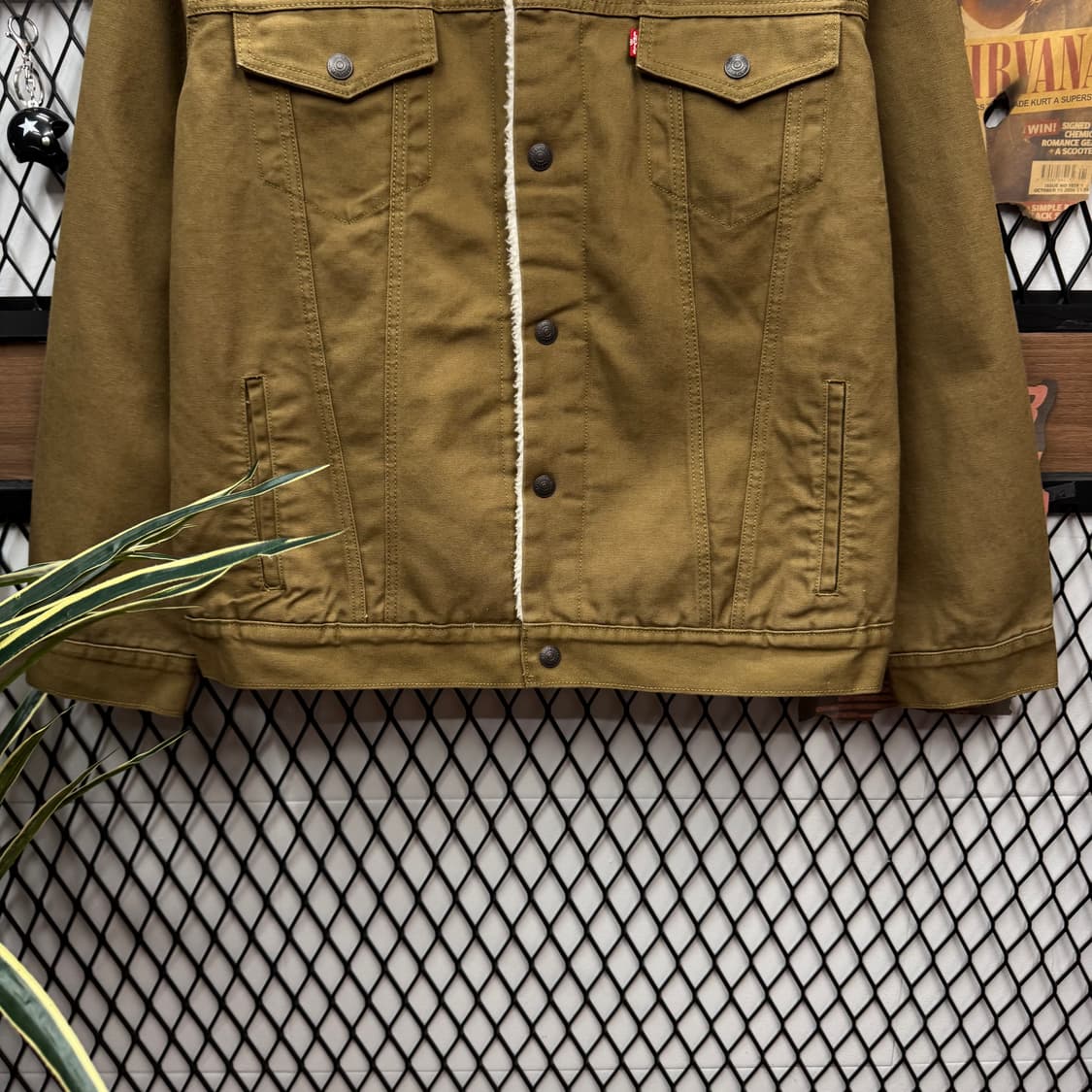 리바이스 타입 3 쉐르파 트러커 자텟 베이지 상품이미지4