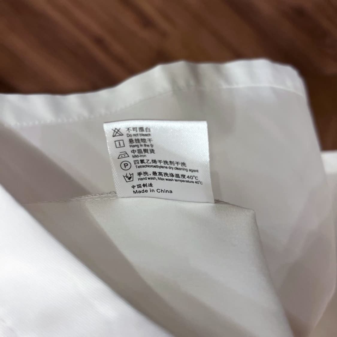 JPN 스트링 카고 롱스커트 사이드 더블 포켓 디테일 스트레이트핏 화이트 상품이미지7