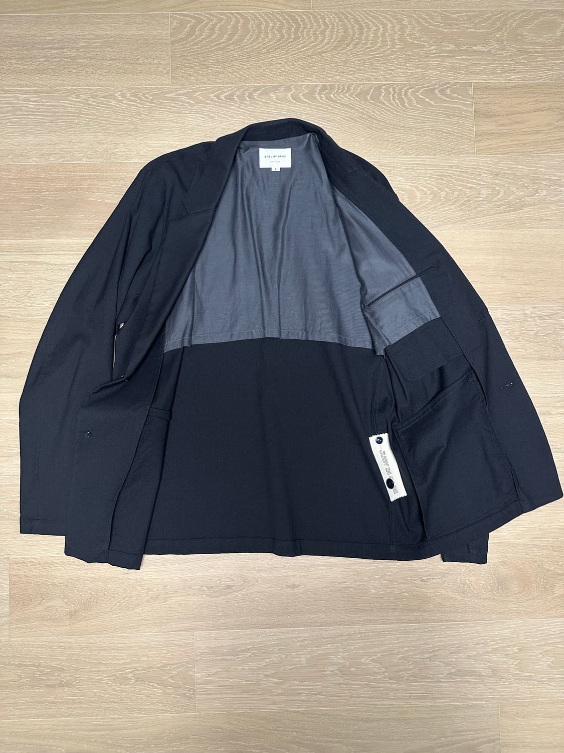 STILL BY HAND의 블랙 블레이저 상품이미지3